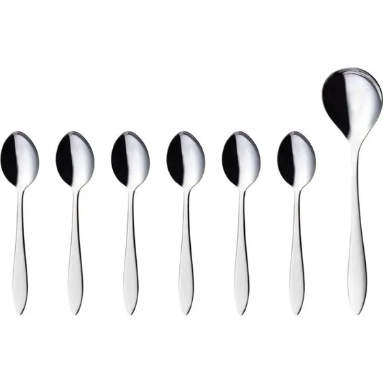 Hardanger Bestikk Fjord dessertske-sæt (7 dele)