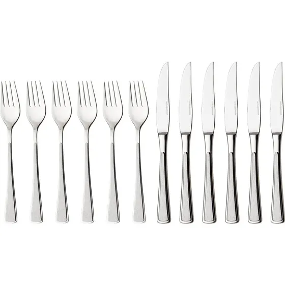 Hardanger Ramona steakbestik 12 dele, rustfrit stål