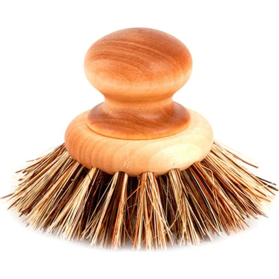 Iris Hantverk rodfrugtbørste, rund, olieret birk