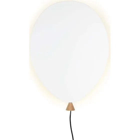 Globen Lighting Balloon væglampe - Hvid/Ask