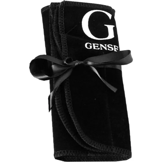 Gense bestikpose til 12 dele  sort, fljlslook