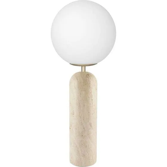 Globen Lighting Torrano bordlampe i travertin