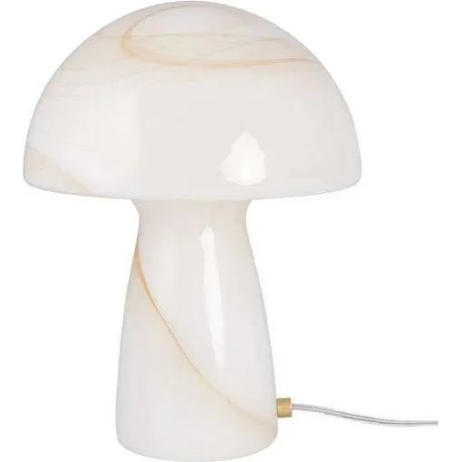 Globen Lighting Fungo Bordlampe Beige 30 cm