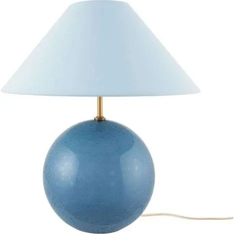 Globen Lighting Iris 35 bordlampe - dueblå