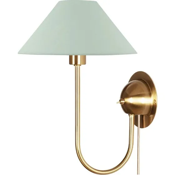 Globen Lighting Iris vglampe, grn - brstet messing