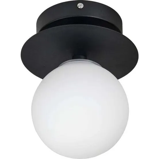 Globen Lighting Art Deco 24 loft-/væglampe IP44 Sort/Hvid