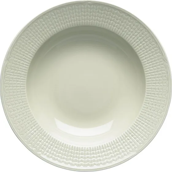 Rörstrand Swedish Grace dyb tallerken 25 cm – eng-lysegrøn