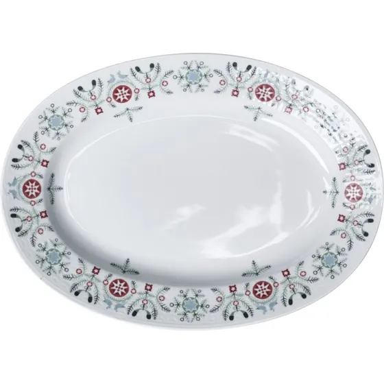 Rrstrand Swedish Grace Vinter oval tallerken 32 cm