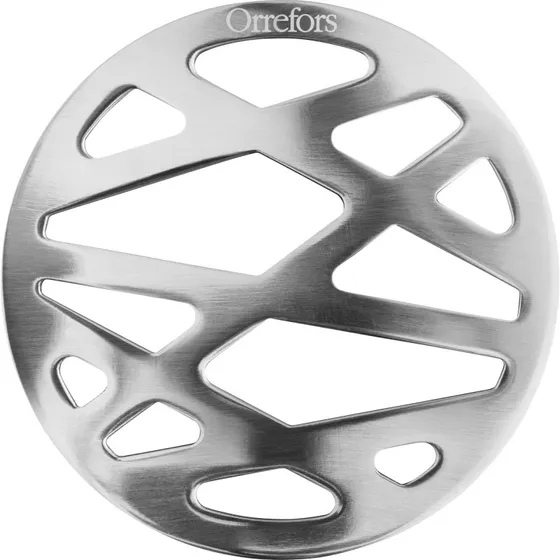 Orrefors City glasbrikker 4-pak i rustfrit stl