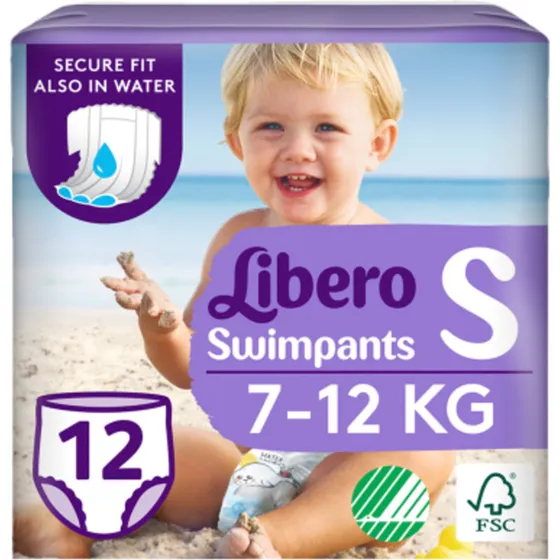 Libero Svømmeble Str. S 7–12 kg, 12 stk