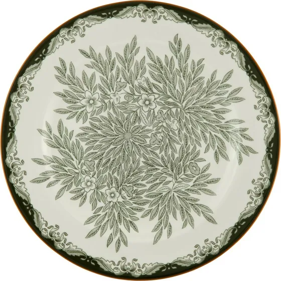 Rörstrand Ostindia Floris tallerken Ø27 cm, grøn