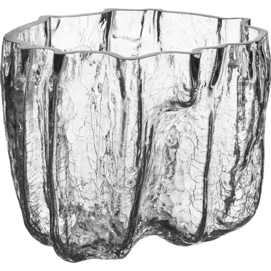 Kosta Boda Crackle skål 16 cm klar
