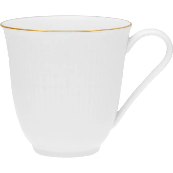 Rrstrand Swedish Grace Gala kop 30 cl, hvid med guldkant