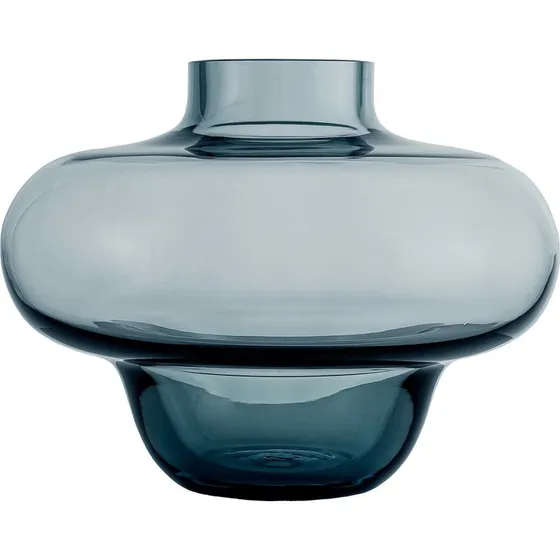 Kosta Boda Kappa vase 16 cm – mundblæst grå/blå/grøn