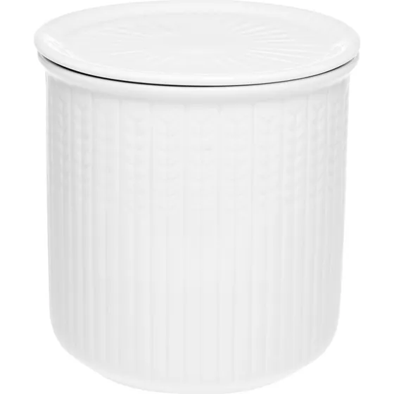 Rrstrand Swedish Grace Opbevaringskrukke M 0,8 L  Sne