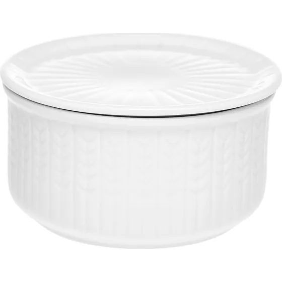 Rrstrand Swedish Grace lav krukke 0,3 L - Sne