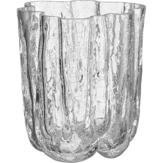 Kosta Boda Crackle Vase 12,1 cm - Klar