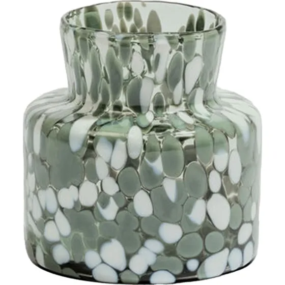 Kosta Boda Meadow Vase 11,5 cm – Grøn