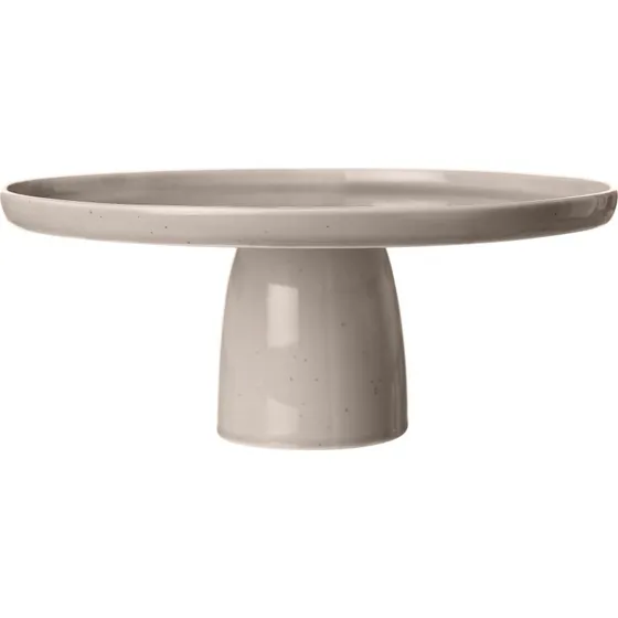 ERNST kagefad i porcelæn Ø27 cm – Sand