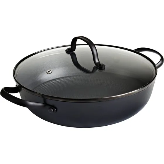 Satake letvgtsstbejern gryde 26 cm med glaslg