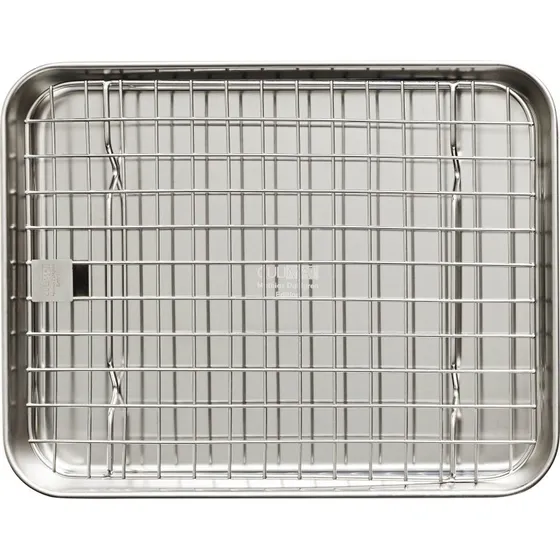 Culimat gastro-bakke med afkølingsrist 26,5x20,5x2,5 cm