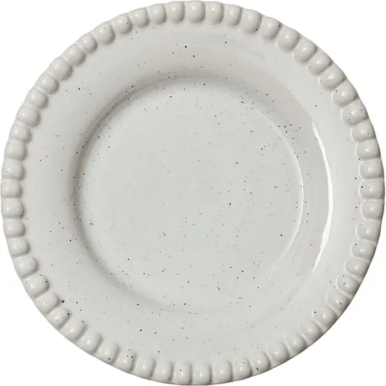 PotteryJo Daria desserttallerken 22 cm, 2-pak - Cotton White