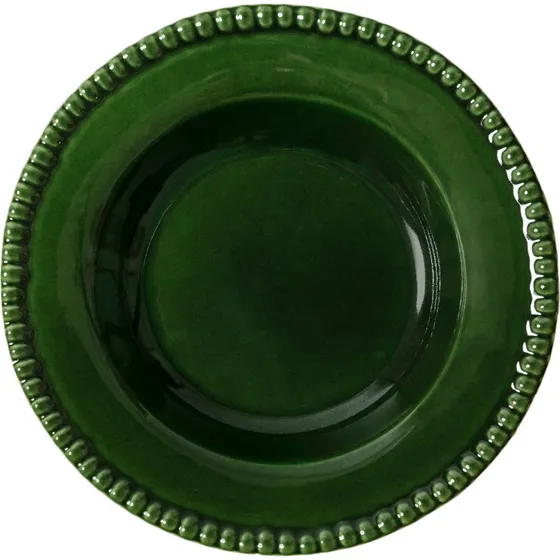 PotteryJo Daria dyb tallerken 26 cm - Moss