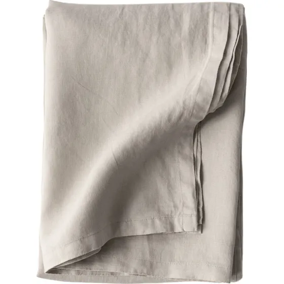 Tell Me More hørdug 145x270 cm – Warm Grey