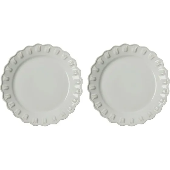 PotteryJo Tulipa asiet 20 cm, 2-pak – hvid