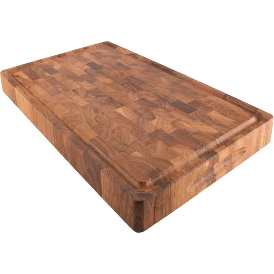 Culimat Skærebræt i eg 30x20 cm med rille