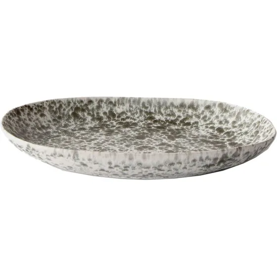 Rivoli Splatter serveringsfad 21,5x37 cm  Grn