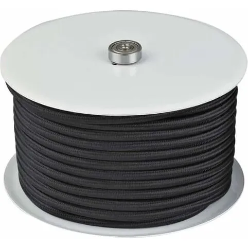 Halo Design 25 m stofledning, sort