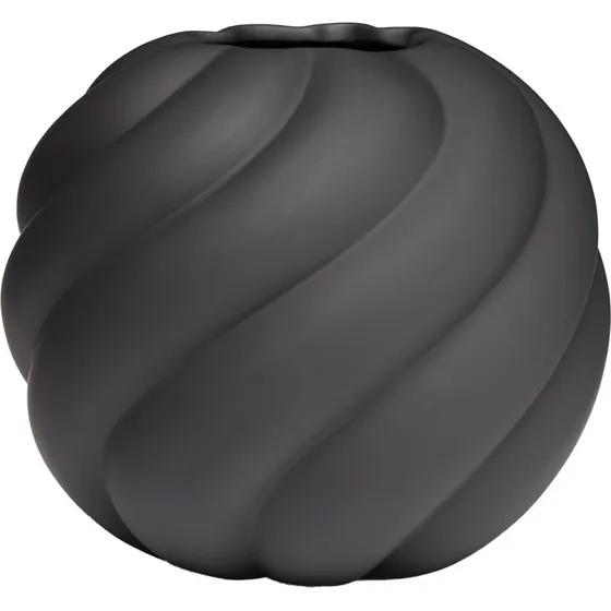 Cooee Design Twist Ball Vase 20 cm, sort