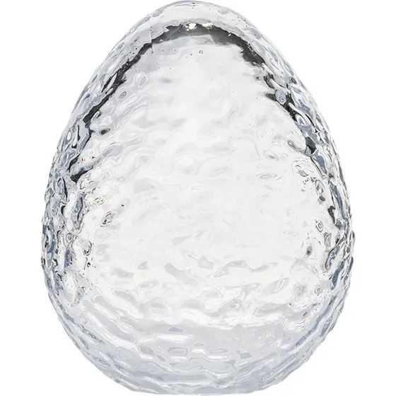 Cooee Design Gry stående glasæg 12 cm - Clear