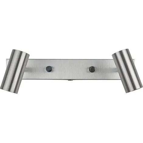 Belid Cato 2 dobbelt vglampe, aluminium