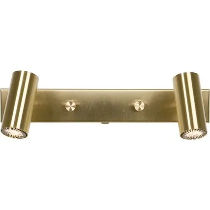 Belid Cato dobbelt vglampe i poleret messing