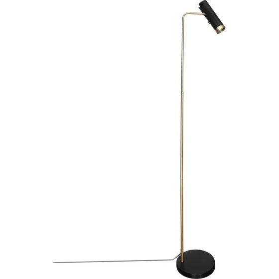 By Rydns Puls Gulvlampe Sort/Brass