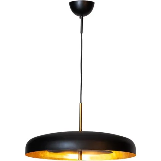 By Rydéns Shelby Pendel Ø50 Matt Sort/Guld