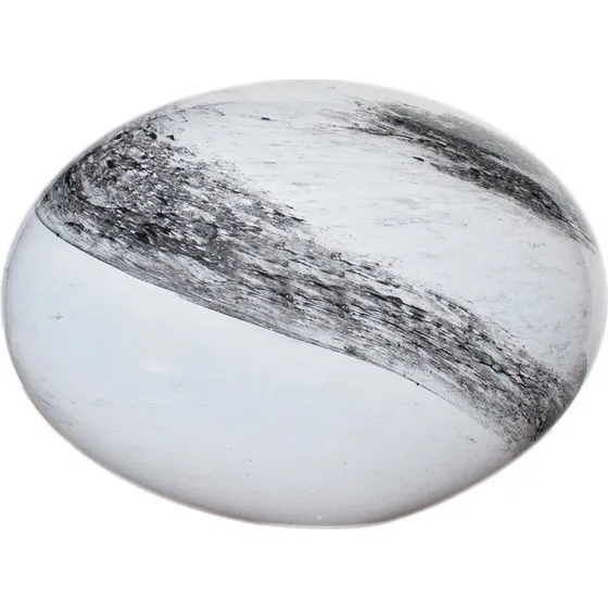 By Rydns Mira bordlampe - mundblst sort/hvid