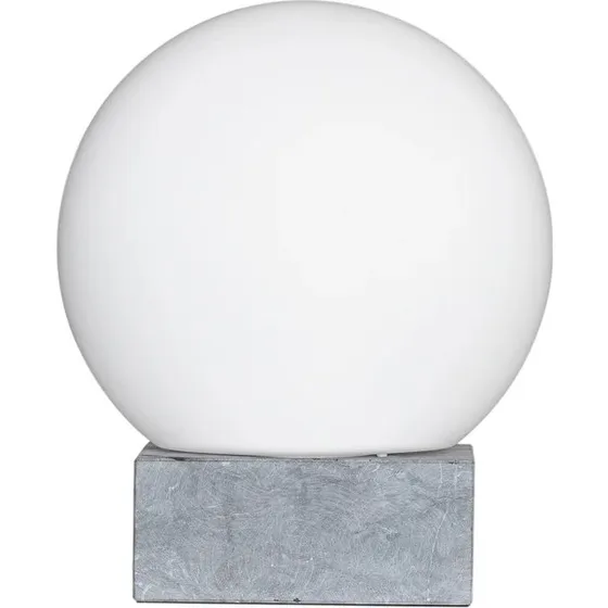 By Rydéns Glori bordlampe Ø30 cm mat hvid
