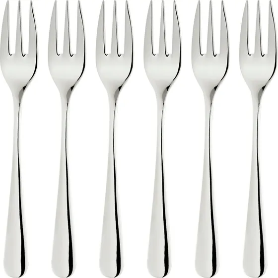 Dorre Classic dessertgafler i rustfrit stl, 6 stk