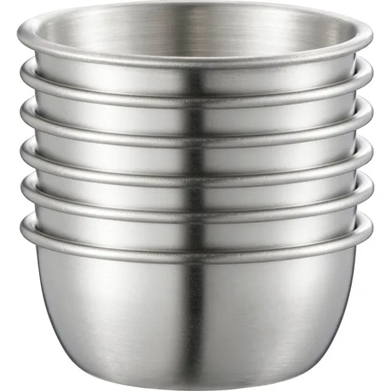 Dorre Dian dipskle 6-pak i rustfrit stl