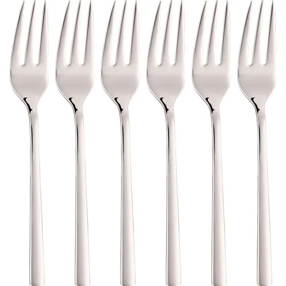 Dorre Victoria dessertgafler 6 stk. 15 cm – 18/10 rustfrit stål