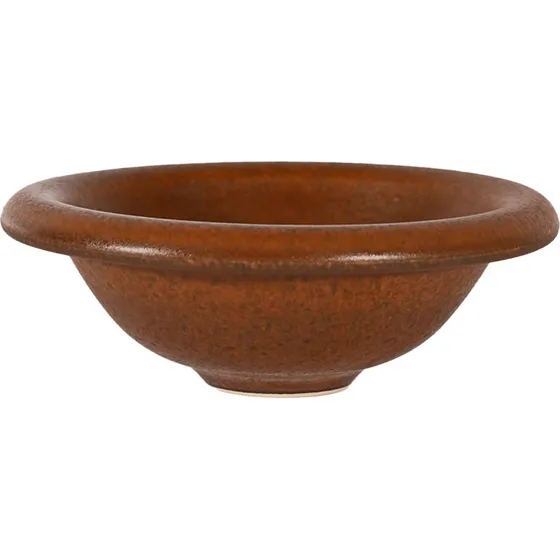 Byon Porto skål 13 cm – brun, håndlavet stentøj
