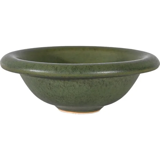 Byon Porto skl 13 cm, grn (mat reaktiv glasur)