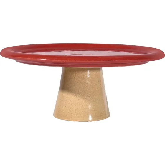 Byon Porto kagefad 26,5x11 cm - rd/beige