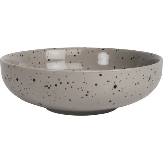 Sagaform Ditte serveringsskål, grå/sort 21 cm