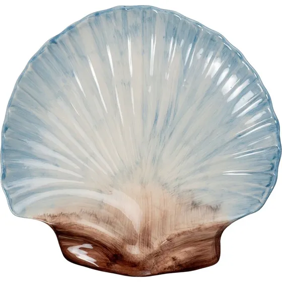 Byon Armona keramik serveringsfad 32x32,5 cm - lyseblå