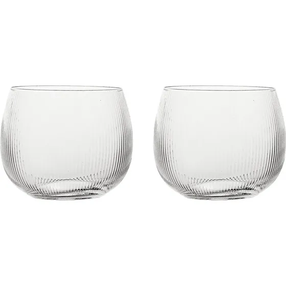 Sagaform Blanka vandglas 28 cl, 2-pak