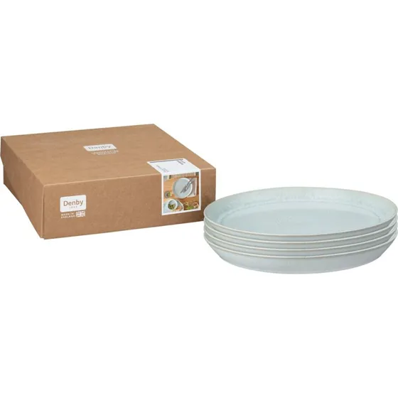 Denby Kiln Green middagstallerkener 4-pak 26 cm